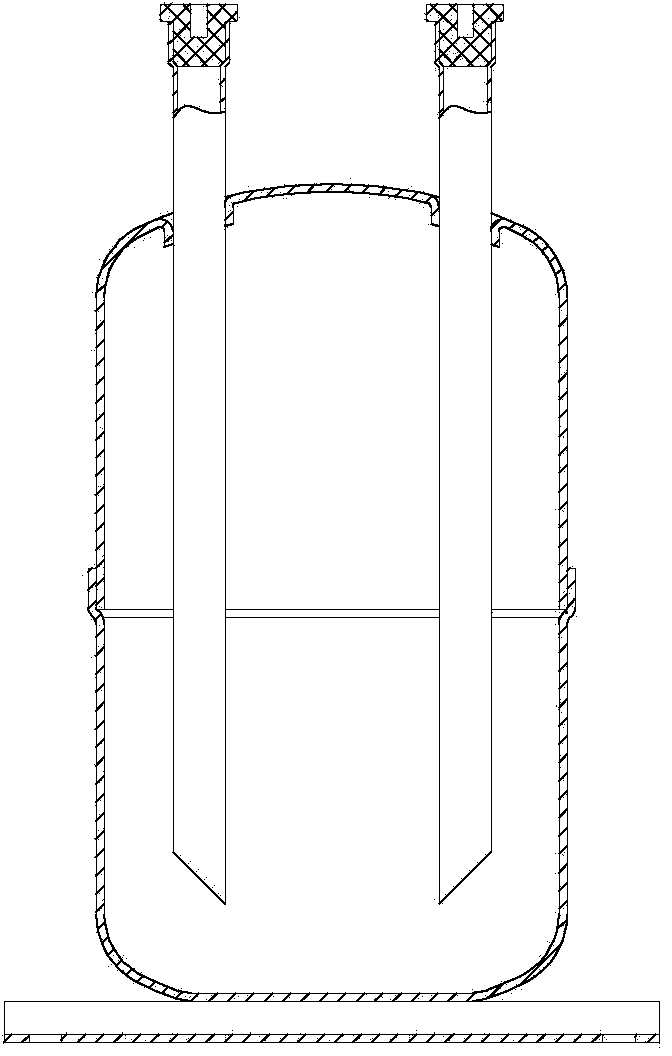 High-temperature heat pump liquid storage device and high-temperature heat pump hot water machine comprising same