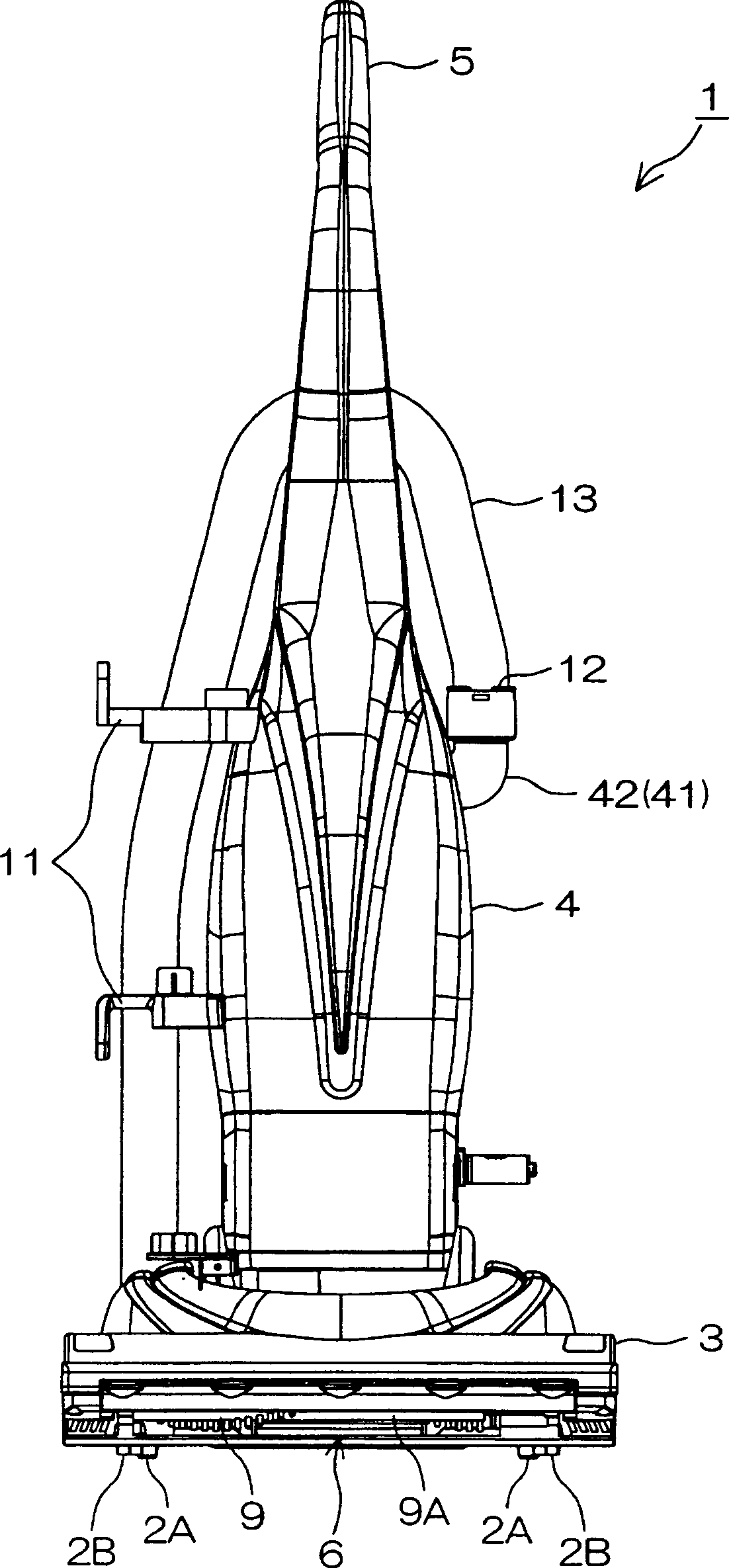 Dust collector for vacuum cleaner