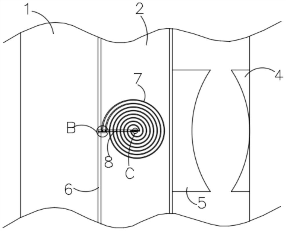 A glass with adjustable light intensity