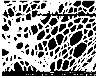 Carbon nano tube and vanadate composite nanofiber photocatalyst and preparation method thereof