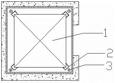 Safety operation device used for elevator operation and operation process for safety operation device