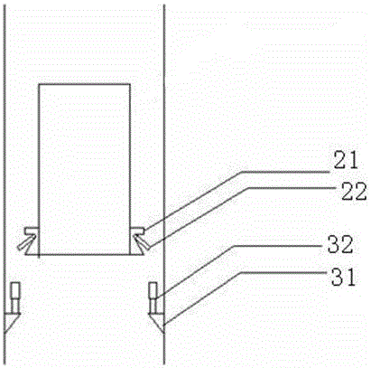 Safety operation device used for elevator operation and operation process for safety operation device