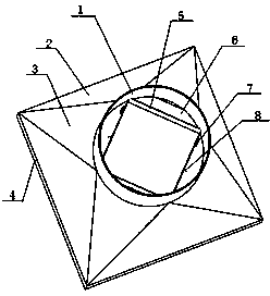 Flow equalization structure for air inlet of heat exchanger plate beam