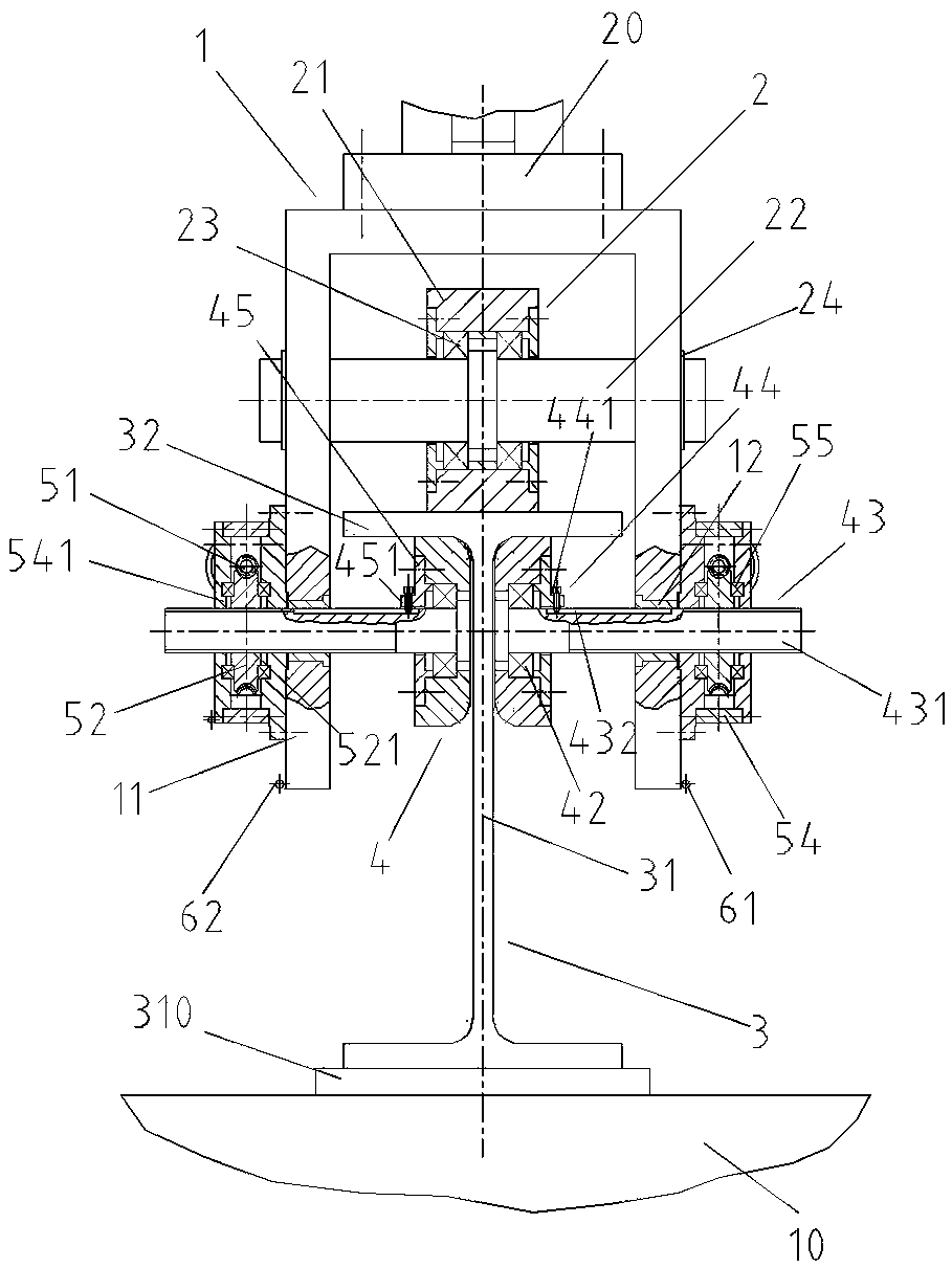 Steerable hanging basket traveling device and steering method