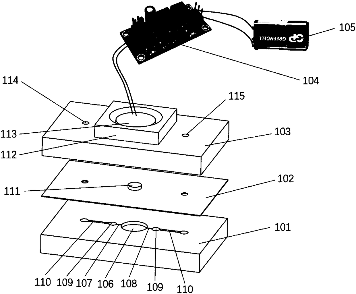 Valveless electromagnetic micro pump and manufacturing method thereof