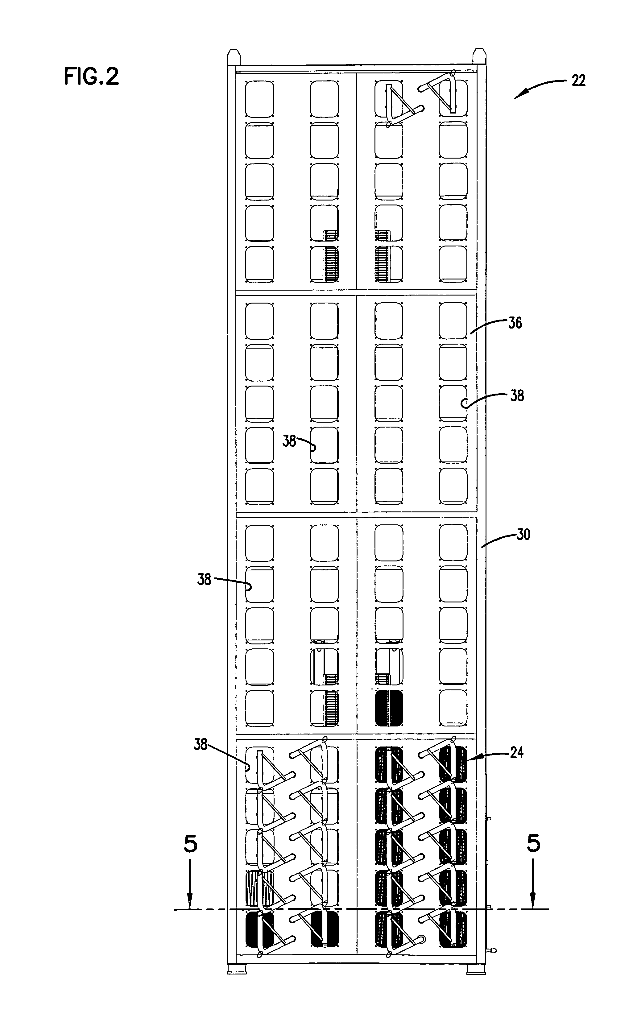 Z-filter media with reverse-flow cleaning systems and methods