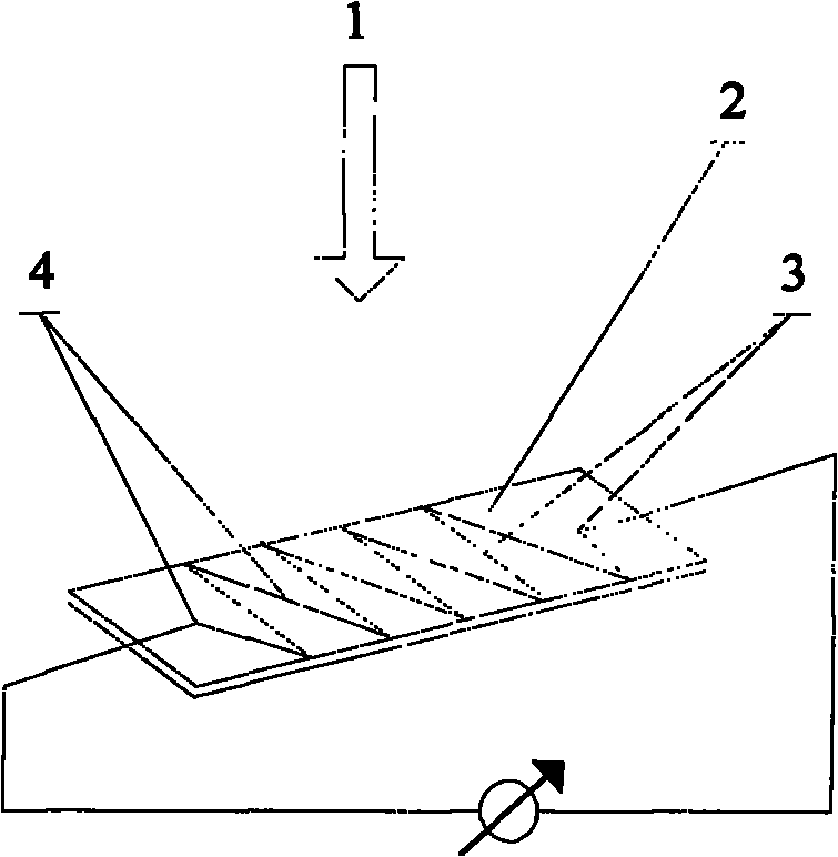 Diaphragm type heat-flow density sensor and manufacturing method thereof