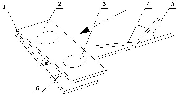 Knee osteotomy angle measuring device