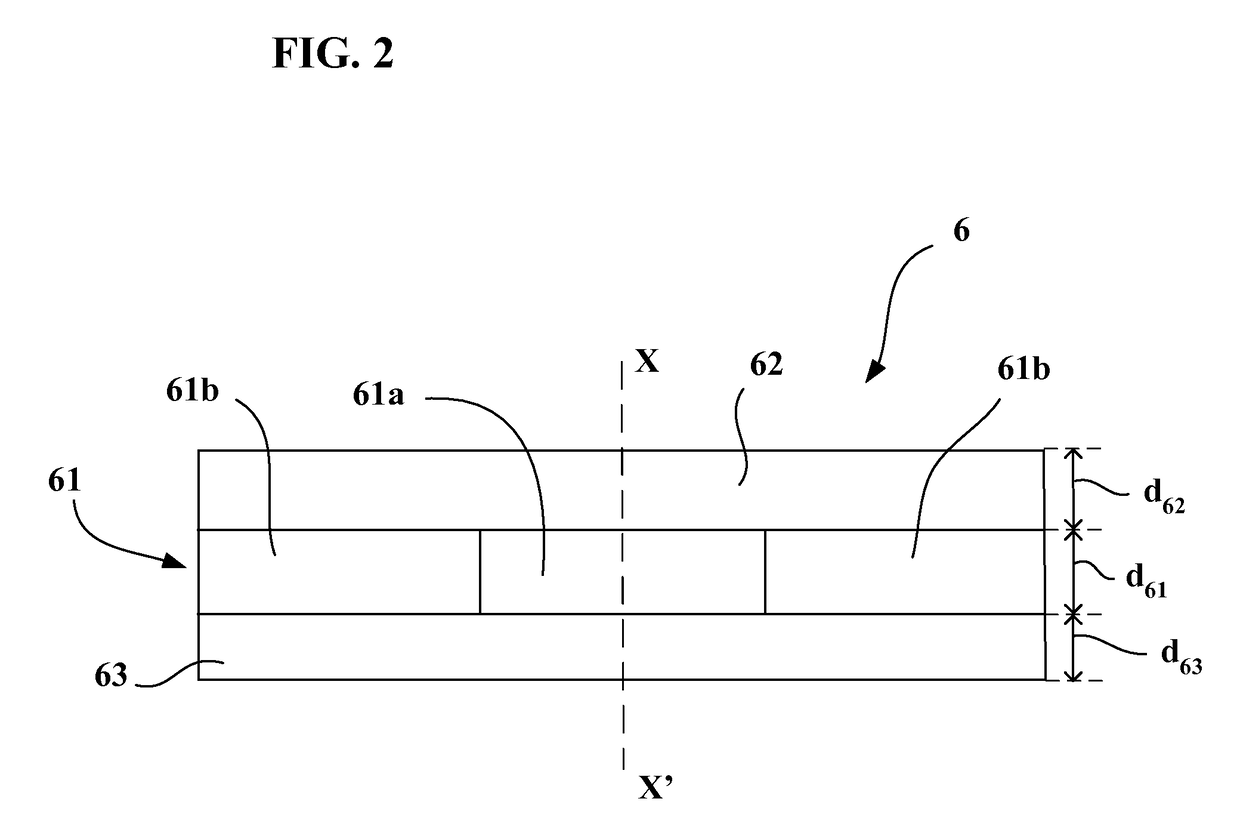 Tire comprising a tread formed by multiple elastomer blends