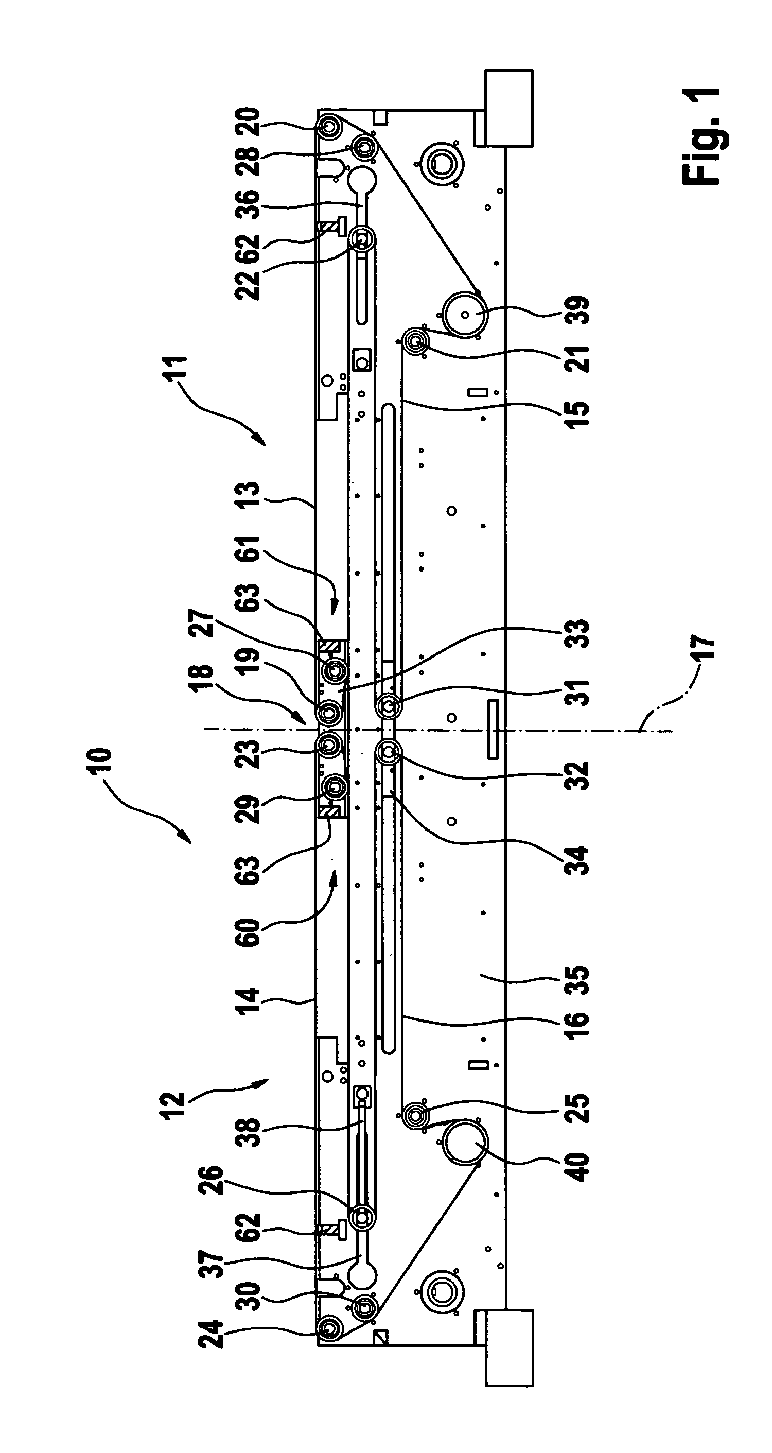 Apparatus and method for conveying objects transversely