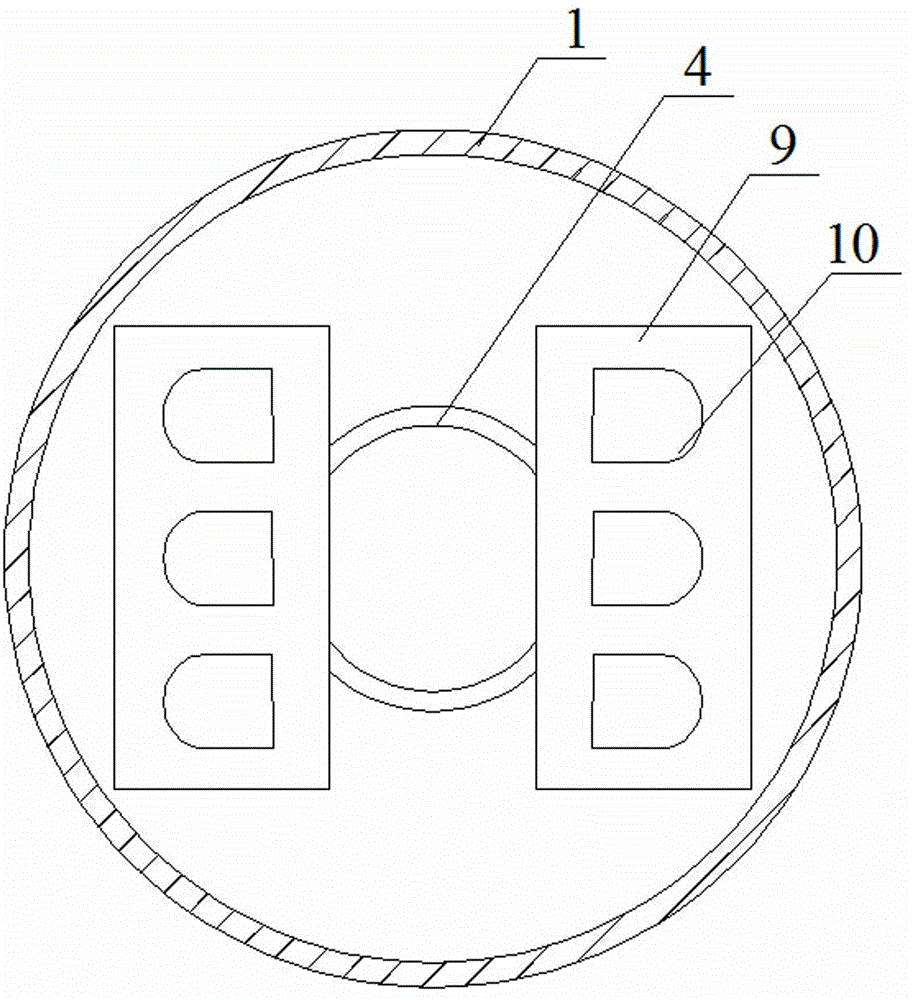 Energy saver with condensate water guide flow plate