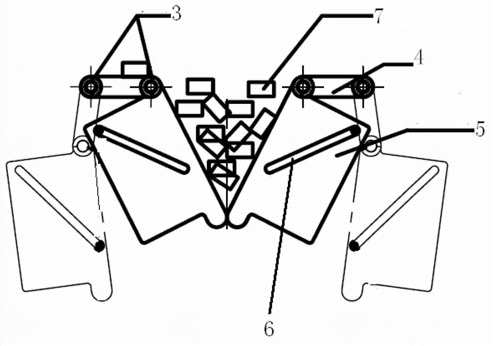 Variable diameter metering device applicable to wet sticky food