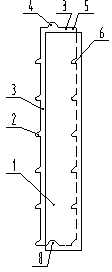 Wedging type double-layer composite plastic floor and floor laid by utilizing wedging type double-layer composite plastic floor