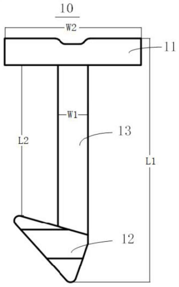 Biodegradable material and suturing nail