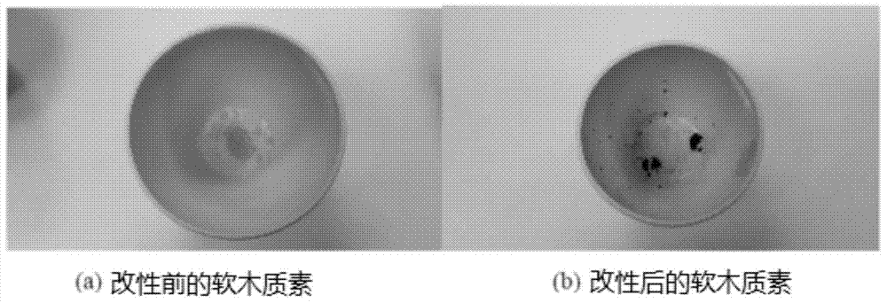 Modified lignin based carburizing agent and preparation method thereof