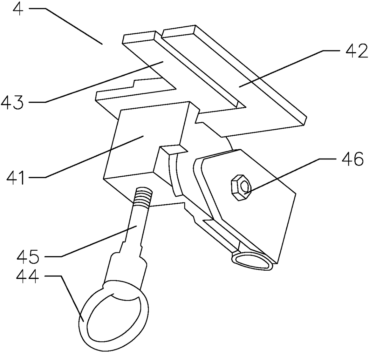 Multifunctional insulated holding pole allowing live replacement of high-voltage drop-out fuse