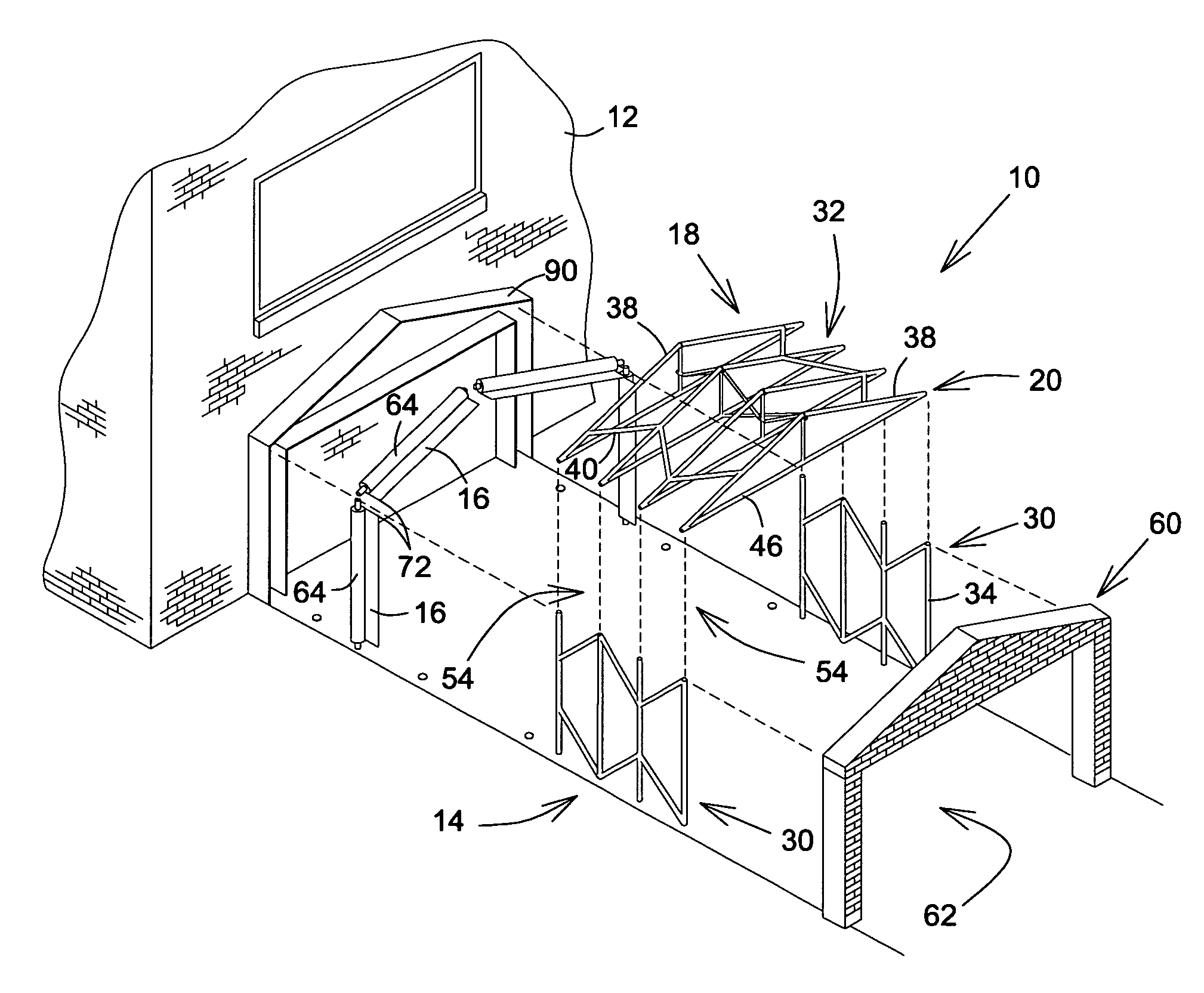 Extendible shelter