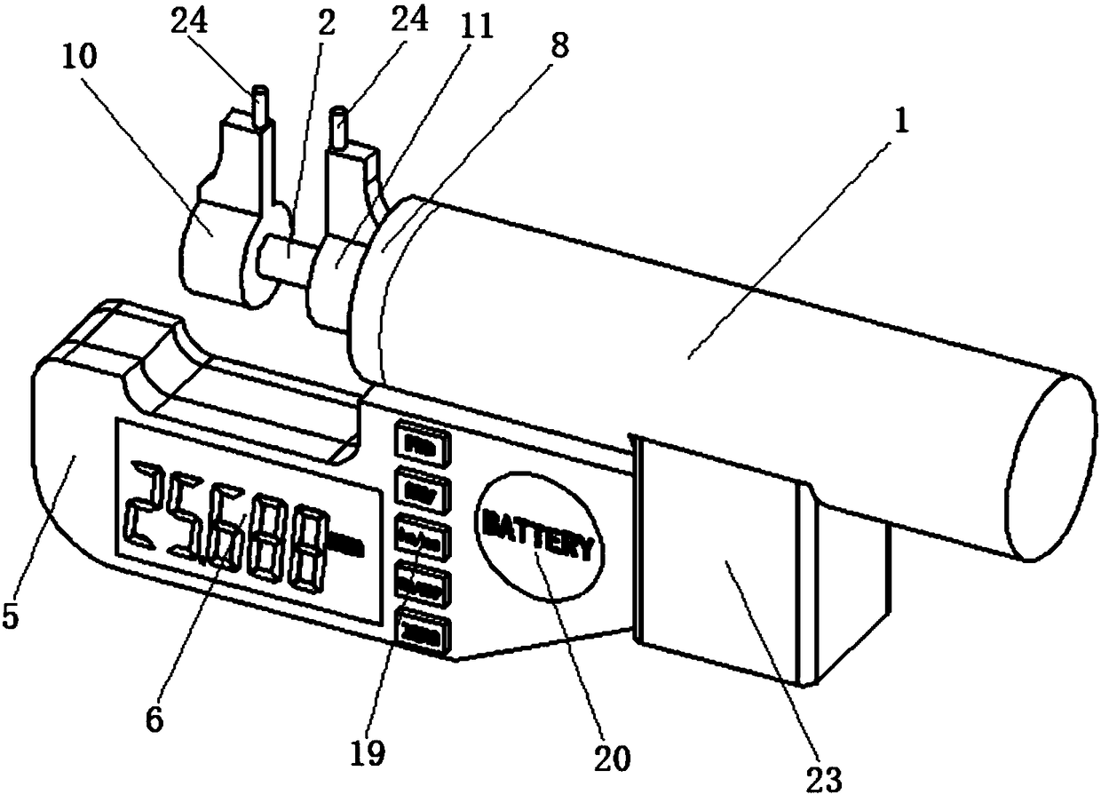 Electric quick-measurement digimatic micrometer