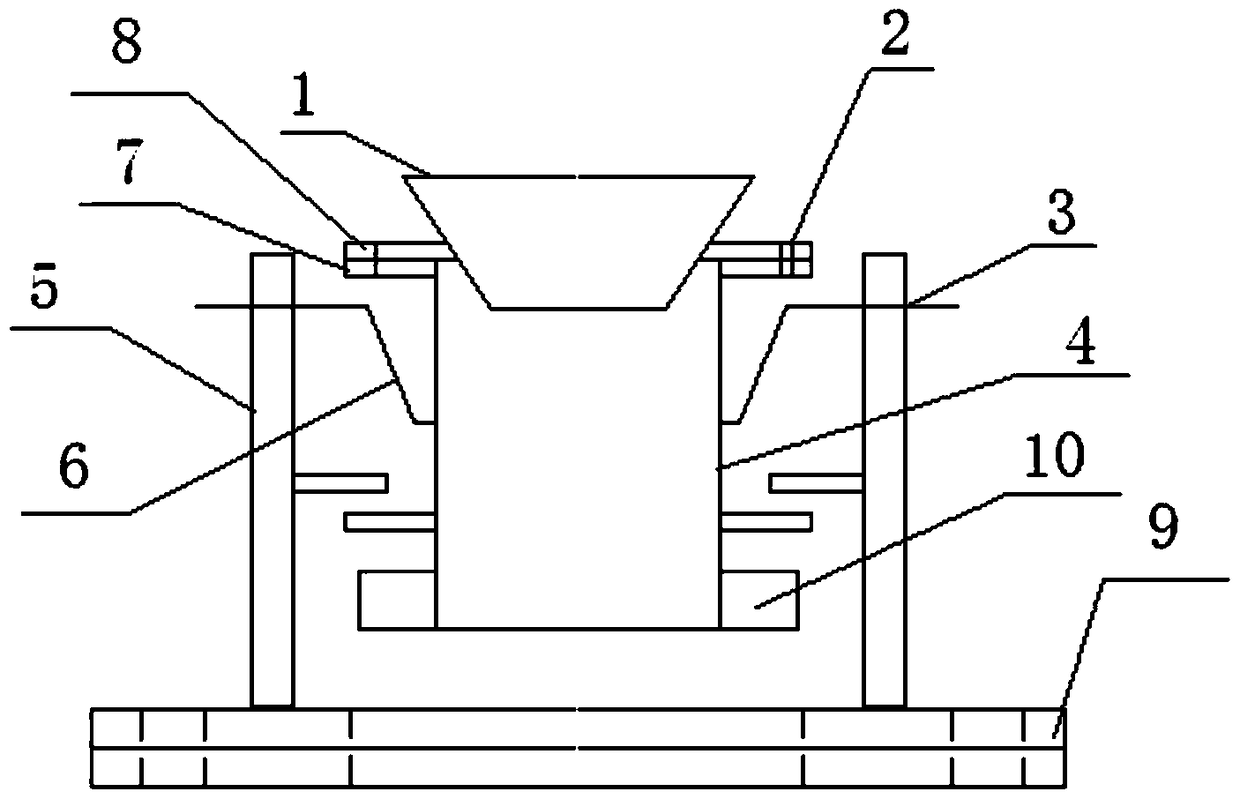 A converter sub-lance centering device and centering method