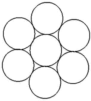 Indium-magnesium composite sphere microcrystalline composite layer