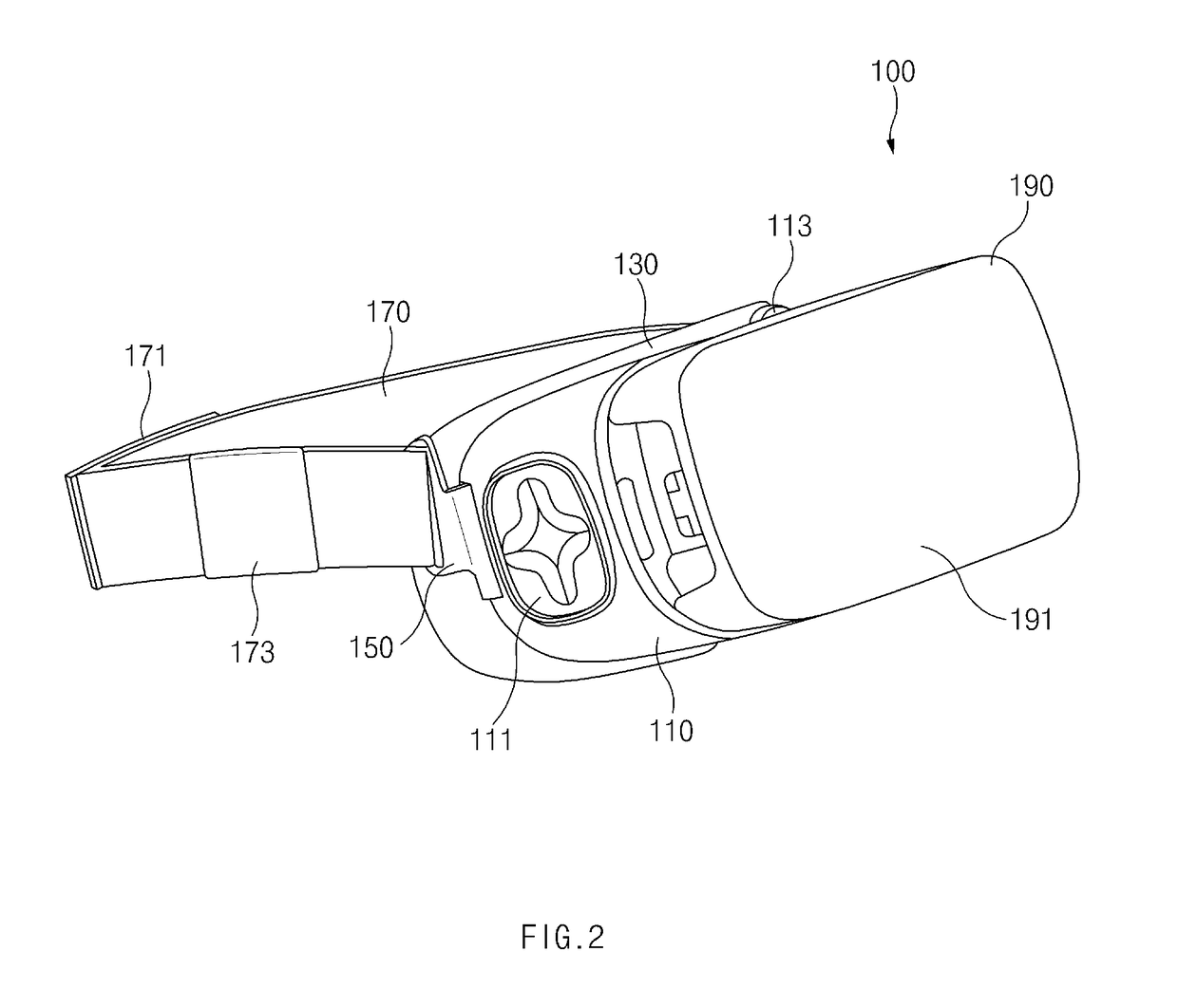 Band connecting device and head mounted display including the same