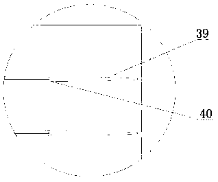 Bean curd dicing and arranging processing device