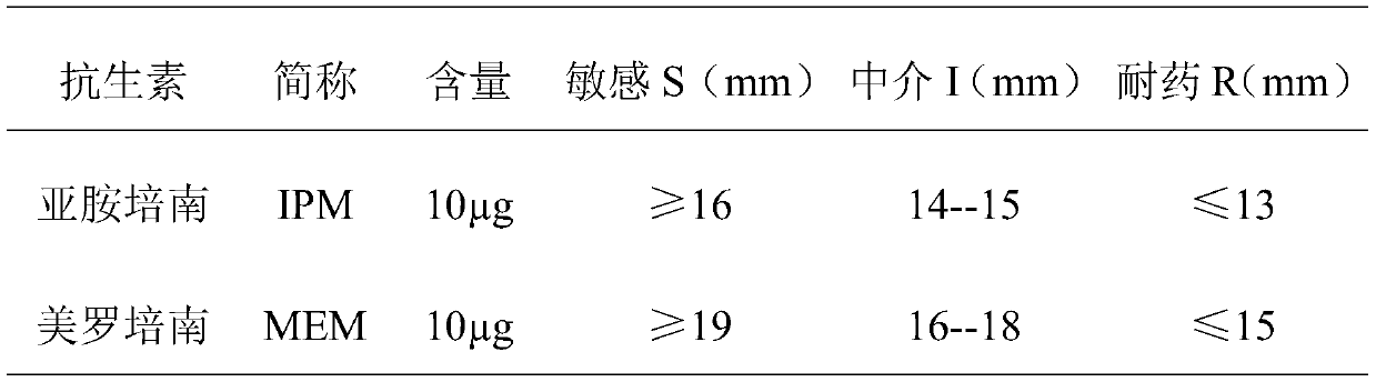 Application of paeoniflorin in inhibition of growth of carbapenem-resistant klebsiella pneumoniae