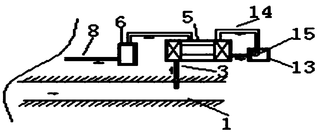 Method and system for improving water quality of black and odorous water body in river channel