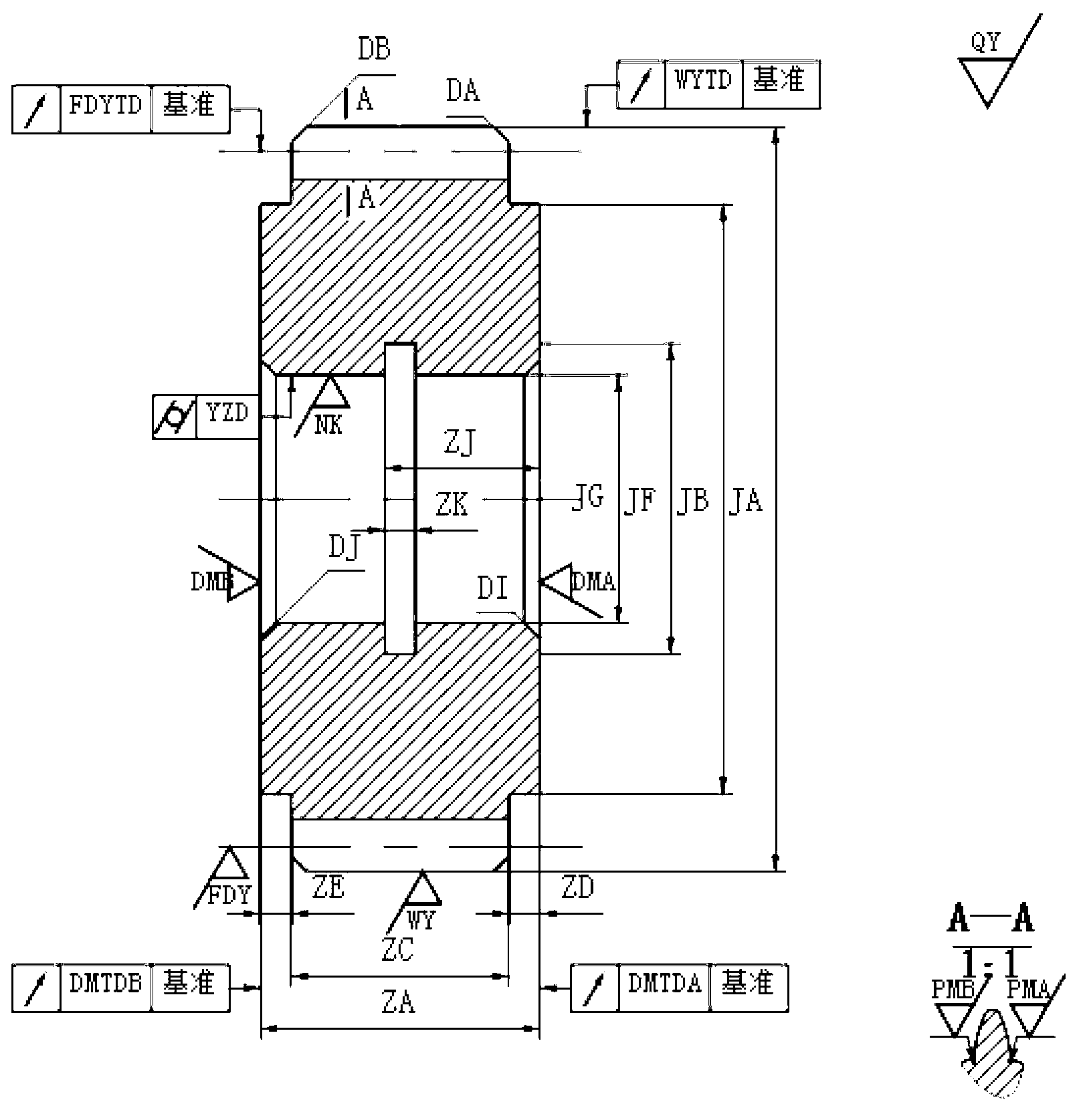 Computer-aided process planning method with graphic function