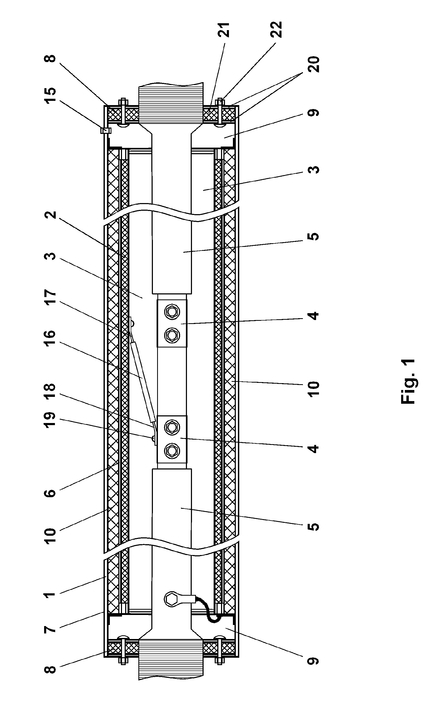 Joint sleeve for high temperature insulated bus pipes