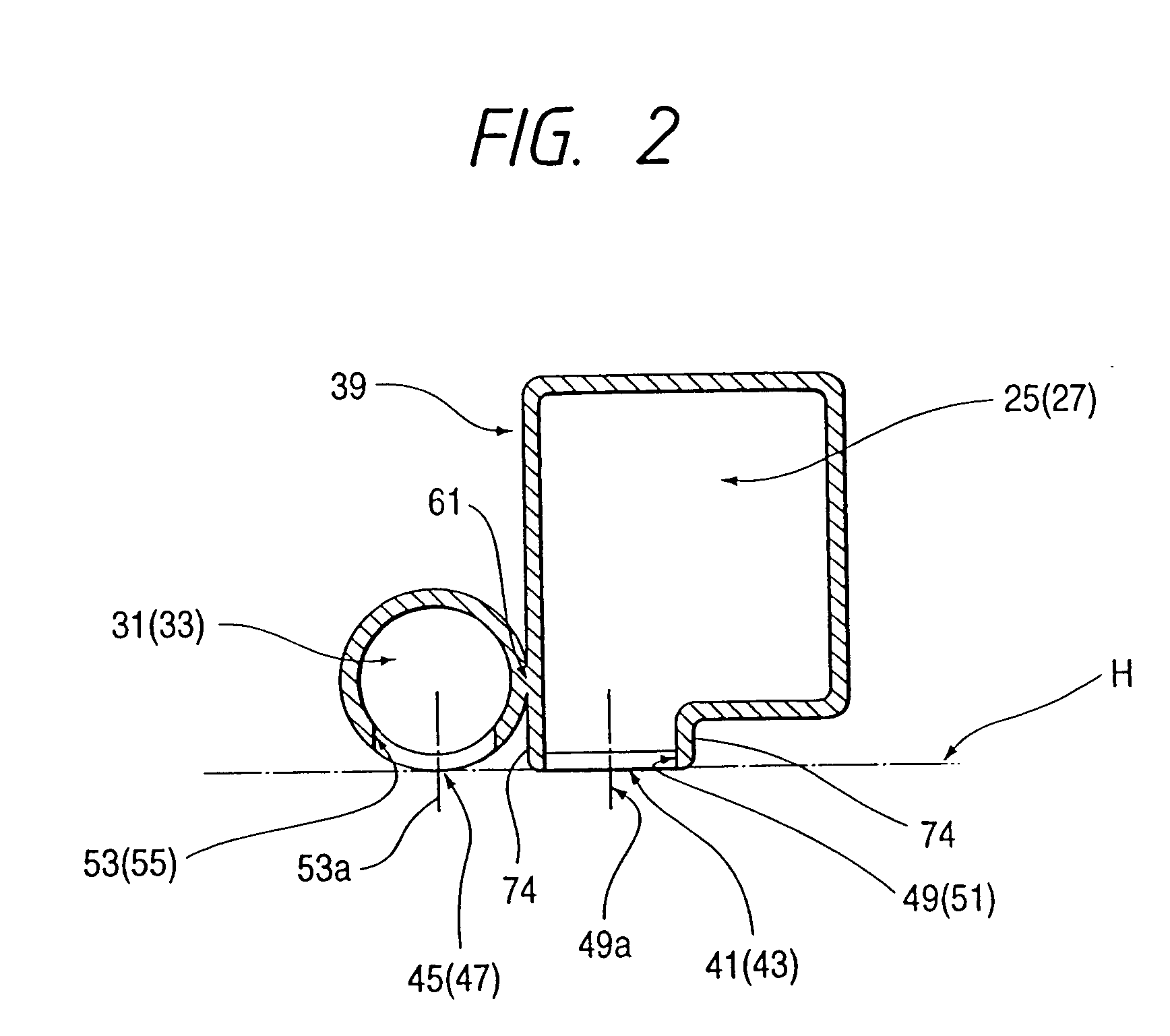 Integral-type heat exchanger