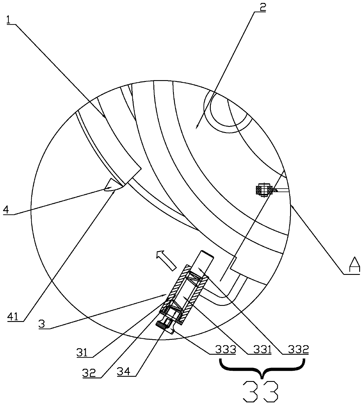 Wet type granulator