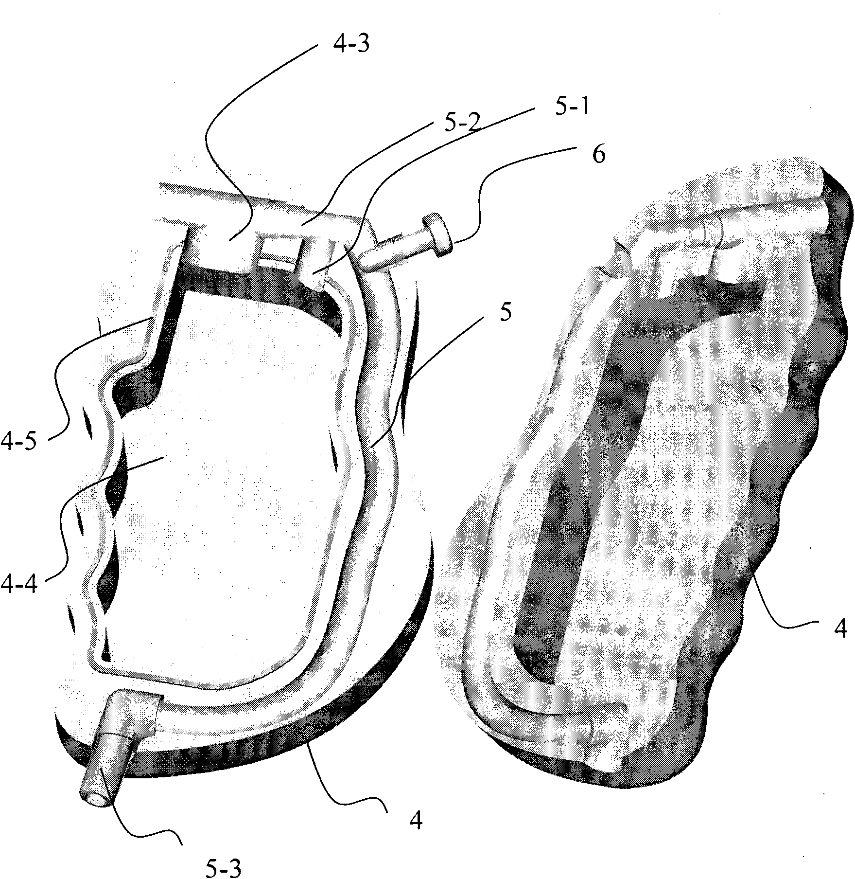 Double-negative pressure sputum aspiration device