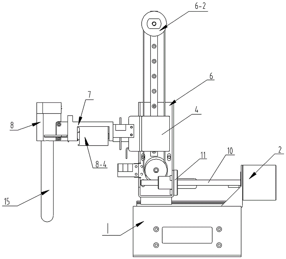 Blood collection tube intelligent mixing device