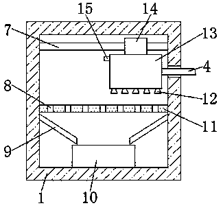 Color spray device used for textile fabric