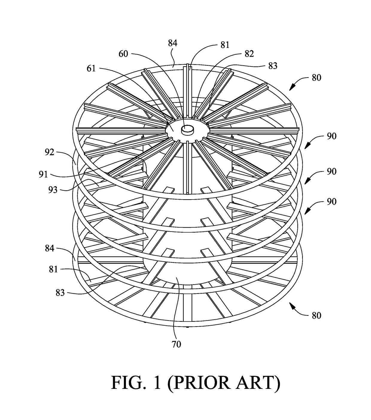 Composite reeling device