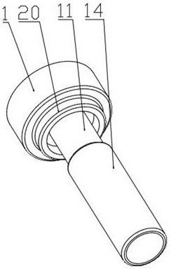 A puncture and drainage device for abdominal surgery in gastrointestinal surgery