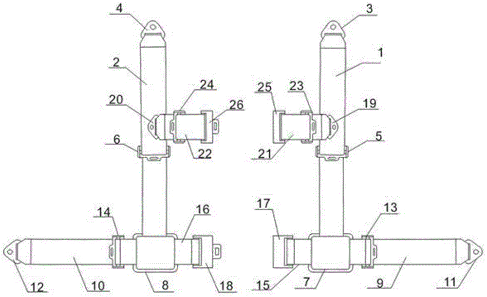 Automobile safety belt