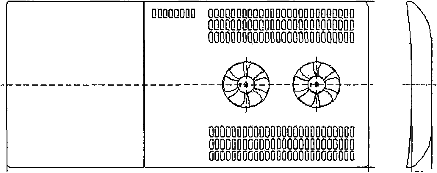 Full variable-frequency speed-adjusting cold and warm type air-conditioning system for transportation device