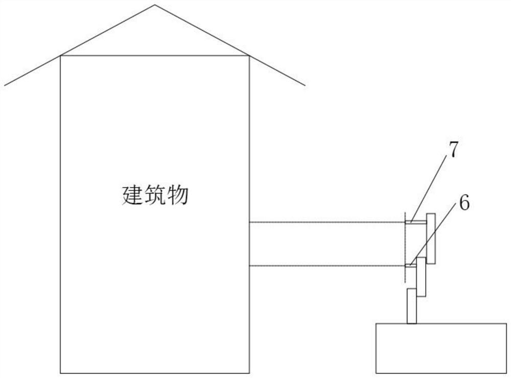 Building wall perpendicularity intelligent detection device