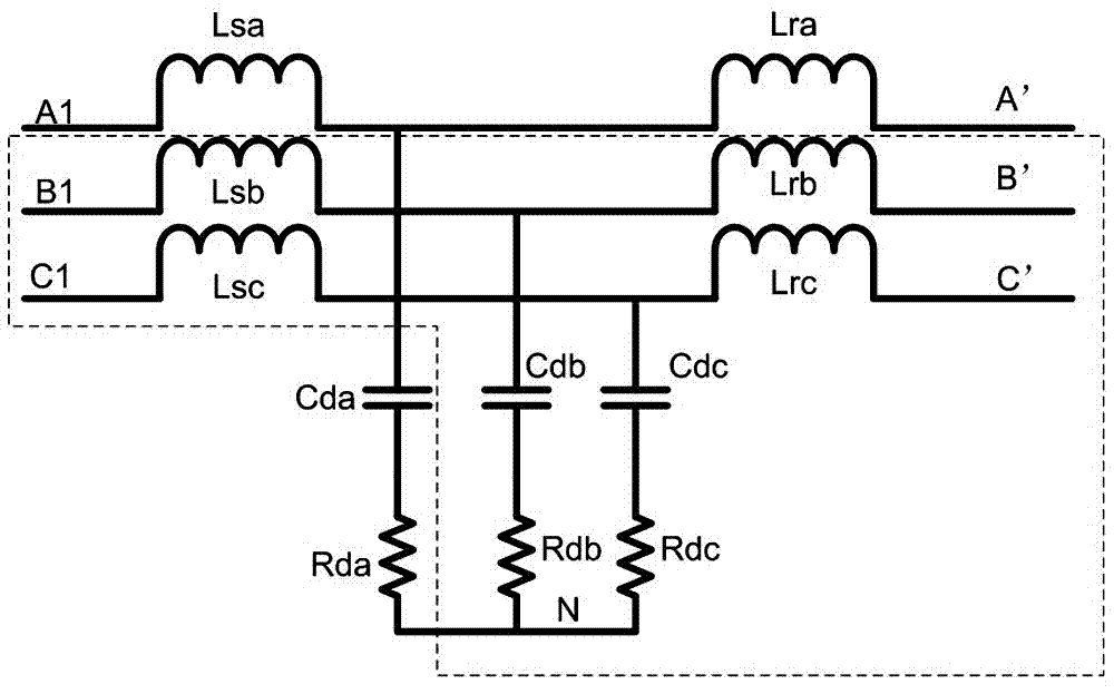 Power electronic reactor performance test device