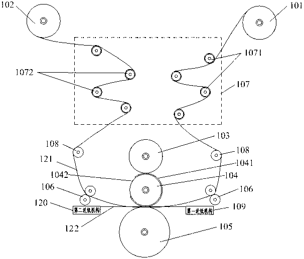 Cold wave device and method for saving cold wave foils