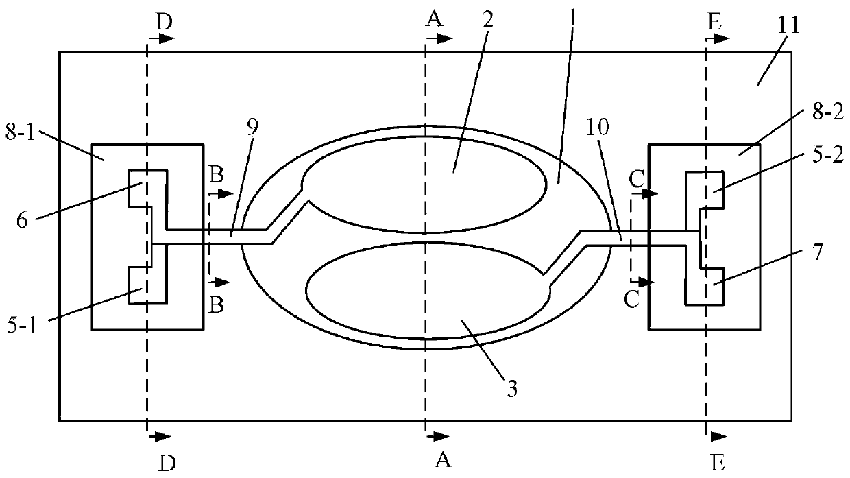 High-quality factor elliptical resonator