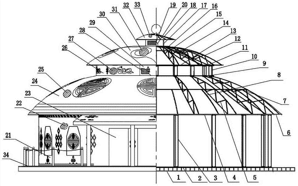 large yurt