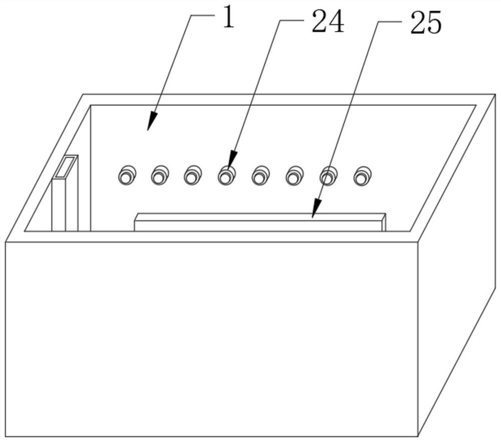 LED panel cleaning machine with turnover cleaning tank