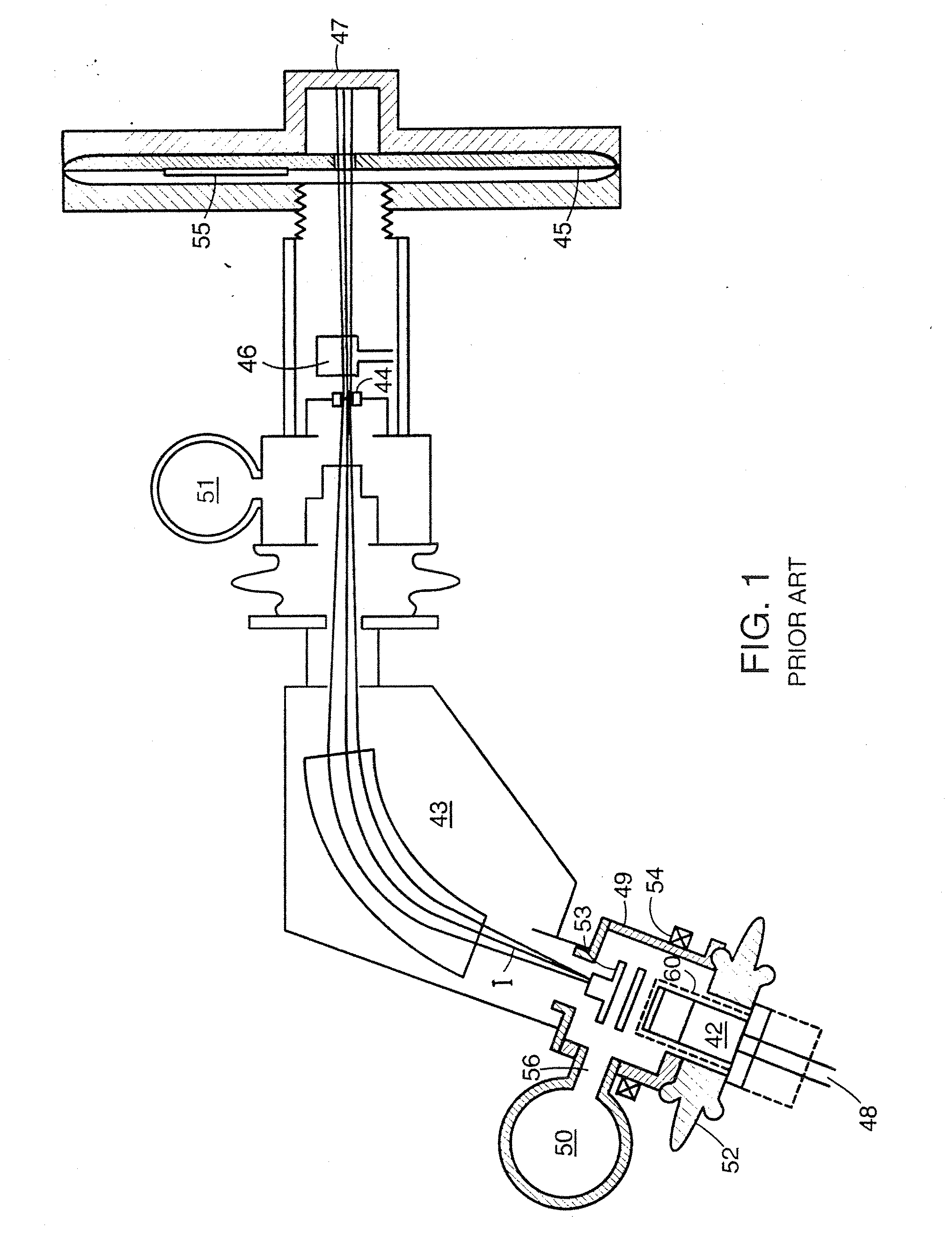 Ion implantation ion source, system and method