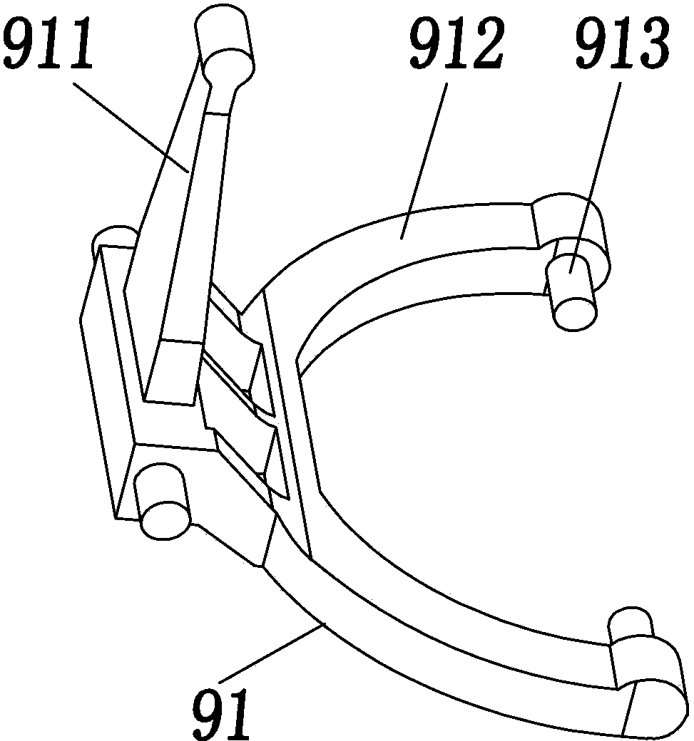 Bipyramid gear clutch driving device of washing machine and control method of bipyramid gear clutch driving device