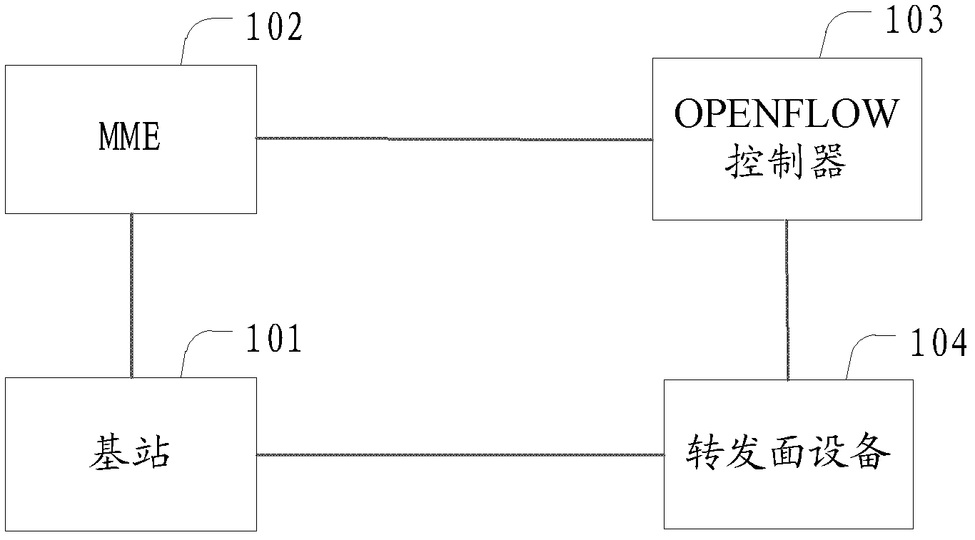 Mobile evolved packet network system