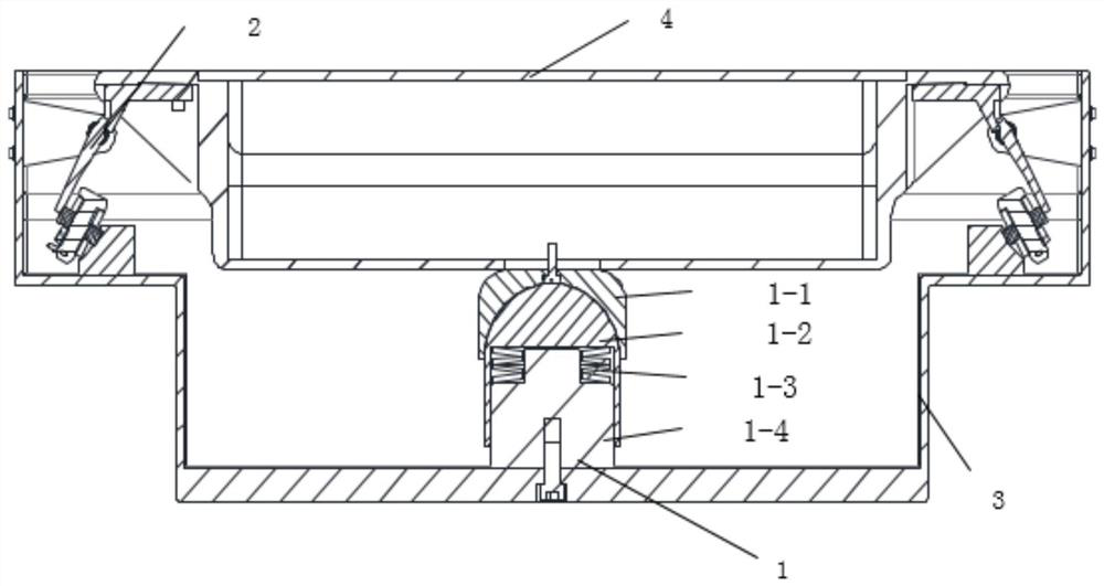 Electromagnetically-driven black box throwing mechanism