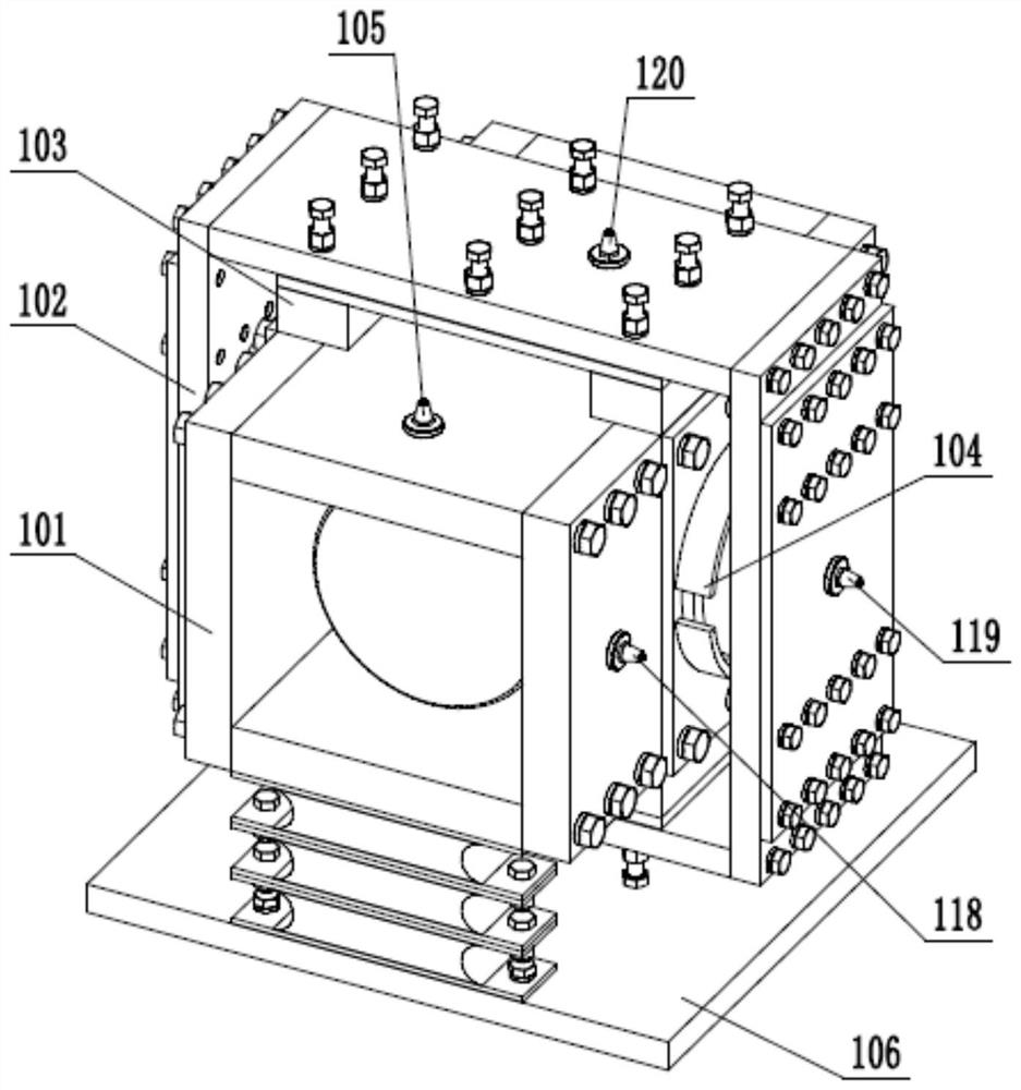 Double-plastid gap nonlinear dynamics experiment device